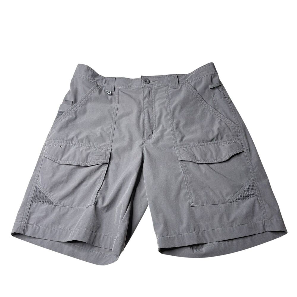 Columbia Performance Grey Gray Hiking Athletic Performance Shorts Size M Womens